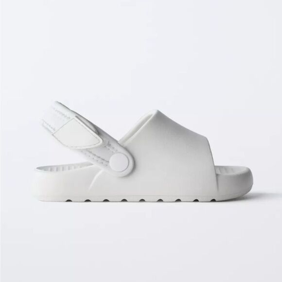 Zara RUBBER SLINGBACK SANDALS - Picture 1 of 5